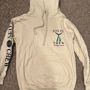 Salty Crew Cream Sweater with Cozy Knit Design